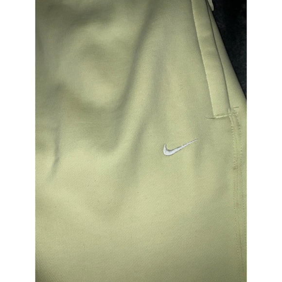 Nike Solo Swoosh Fleece Jogger Pants Sweatpants DX1364-331 Mens Green Sz Med‎ - Picture 3 of 7